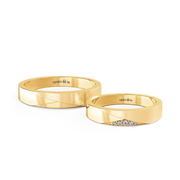 Modern Wedding Band Set NCC2020 1